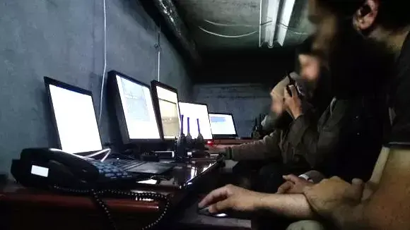 חדר המבצעים של ארגון "המדינה האיסלאמית" (דאעש) בבייג'י שבצפון עיראק