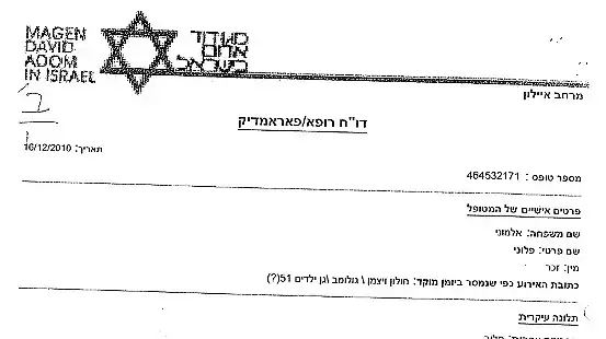 דוח פעולה של מד"א על צעיר מחולון שתלה את עצמו בגן שעשועים, אפריל 2015 דוח פעולה של מד"א על צעיר מחולון שתלה את עצמו בגן שעשועים, אפריל 2015