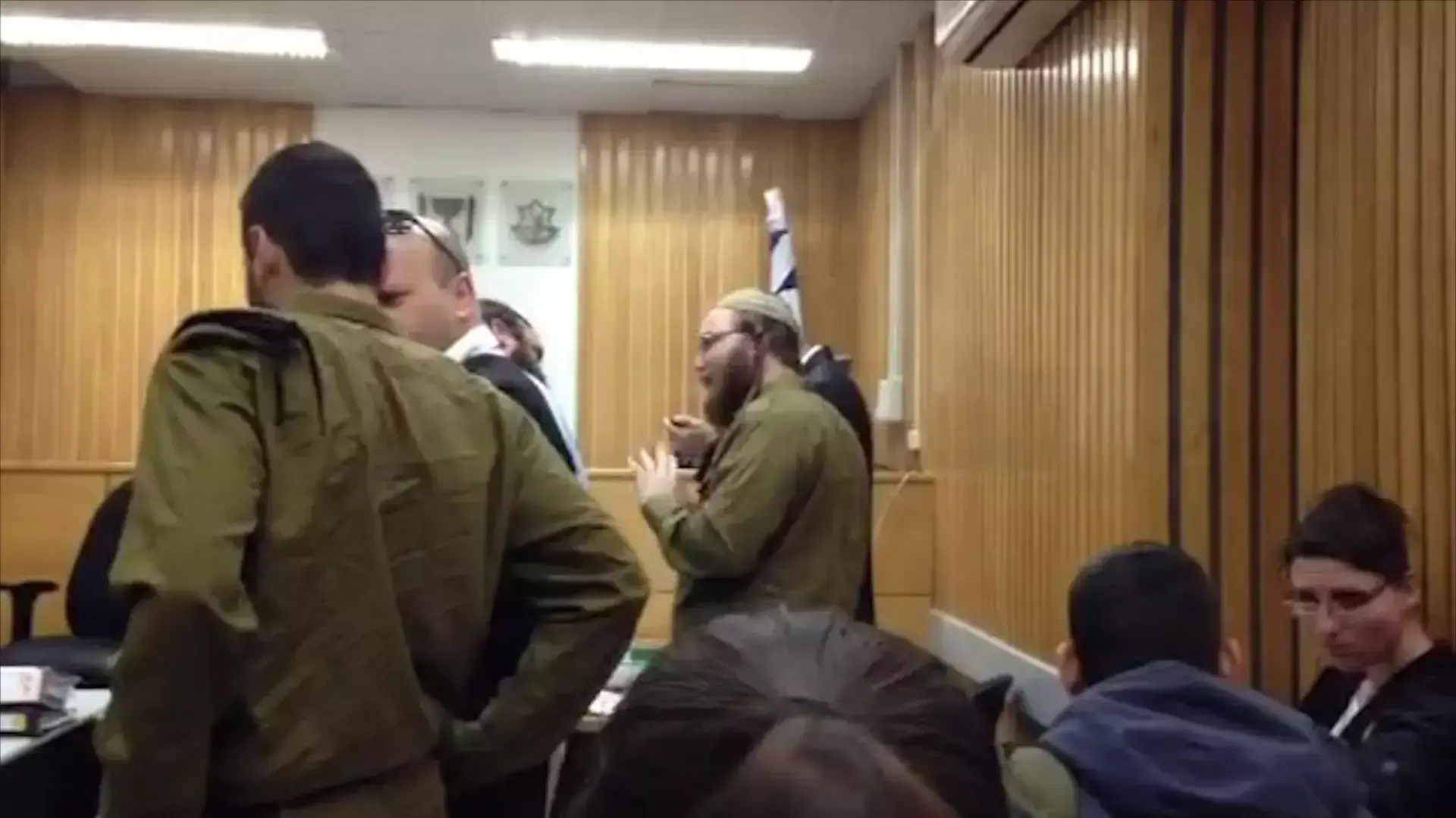 דיון במשפטו של החייל אלעד סלע