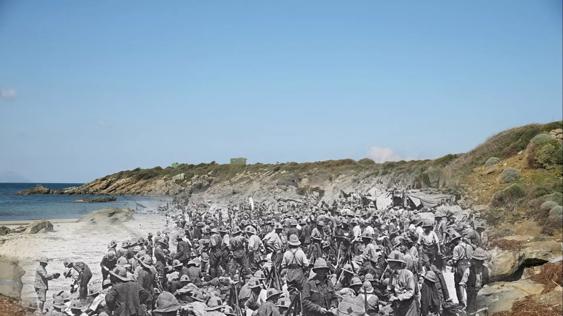 הקרב על גליפולי שיחזור המערכה מ-1915 הקרב על גליפולי שיחזור המערכה מ-1915