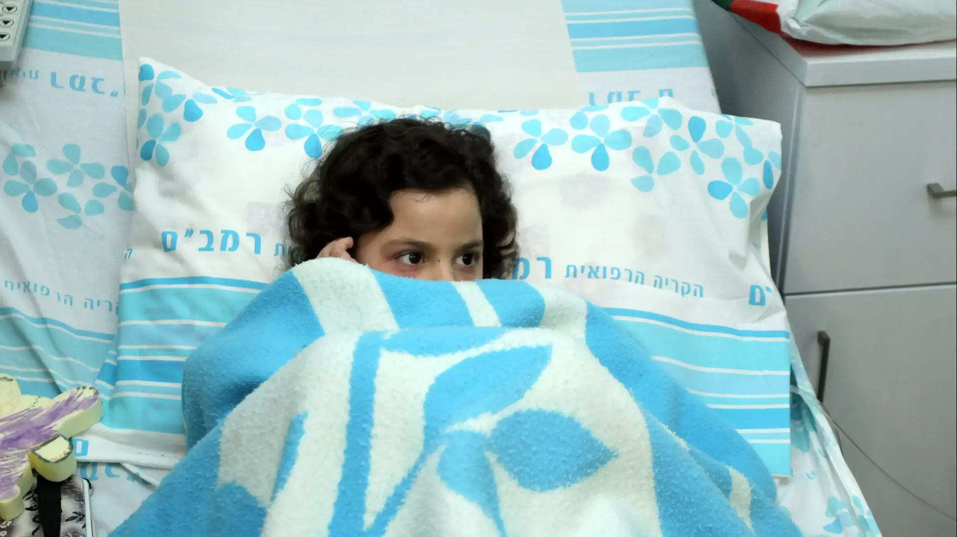 חולת סרטן תושבת חיפה, בי"ח רמב"ם, אפריל 2015 חולת סרטן תושבת חיפה, בי"ח רמב"ם, אפריל 2015
