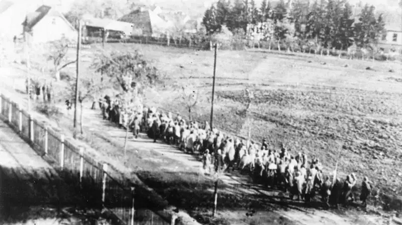 "צעדת המוות" בדרך לוולרי "צעדת המוות" בדרך לוולרי