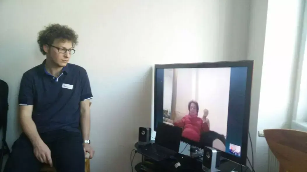 פרויקט "זיכרון בסלון" בברלין, אפריל 2015 פרויקט "זיכרון בסלון" בברלין, אפריל 2015