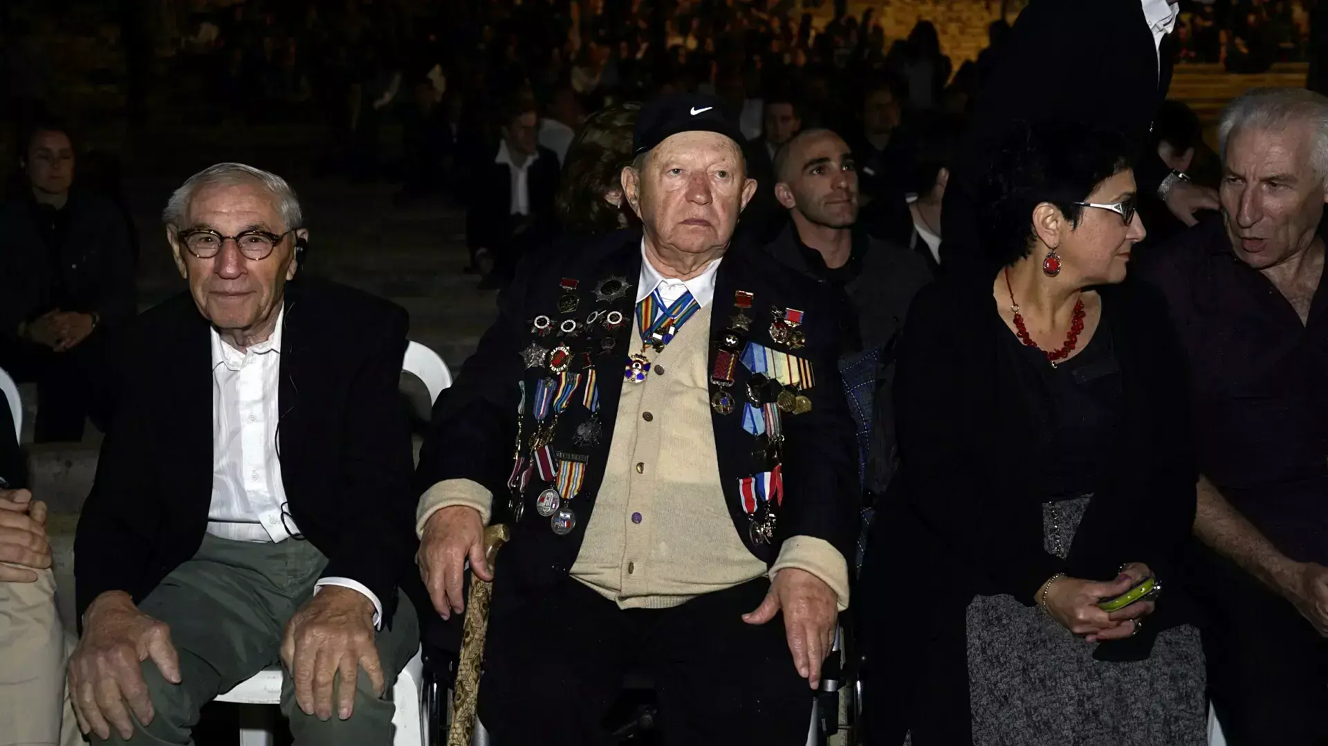 העצרת המרכזית לנעילת יום הזיכרון לשואה ולגבורה בבית לוחמי הגטאות, אפריל 2015 העצרת המרכזית לנעילת יום הזיכרון לשואה ולגבורה בבית לוחמי הגטאות, אפריל 2015