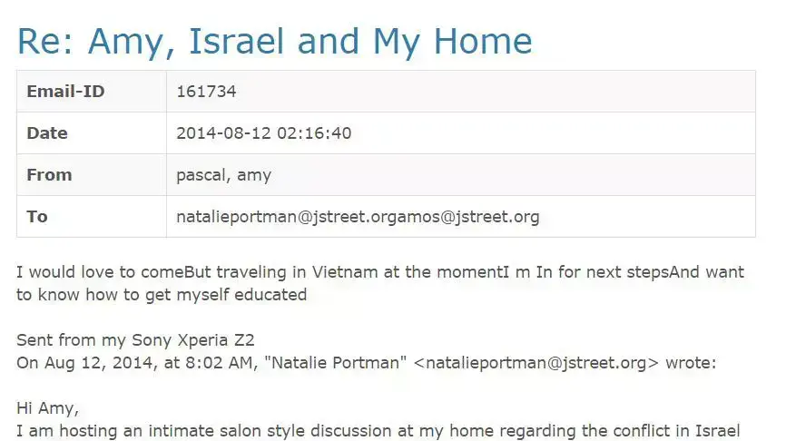 מיילים שדלפו מהתיבה של אמי פסקל בחברת סוני אפריל 2015 מיילים שדלפו מהתיבה של אמי פסקל בחברת סוני אפריל 2015