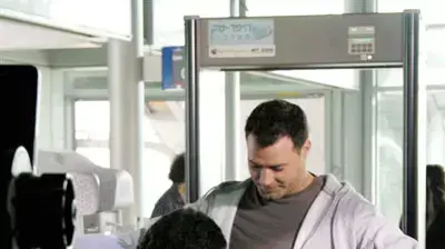 אריק זאבי נבדק בדיקה בטחונית רכבת