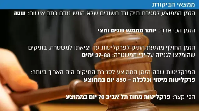 ממצאי הביקורת ממצאי הביקורת