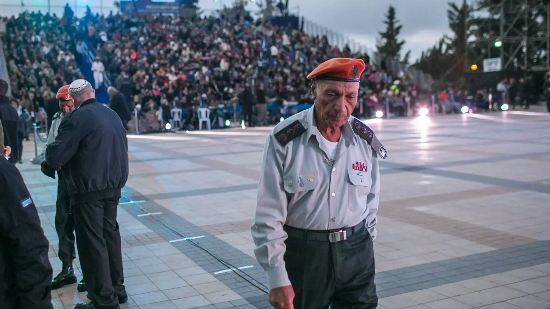 אלוף משנה דוד רוקני, רחבת טקס הדלקת המשואות, הר הרצל אלוף משנה דוד רוקני, רחבת טקס הדלקת המשואות, הר הרצל