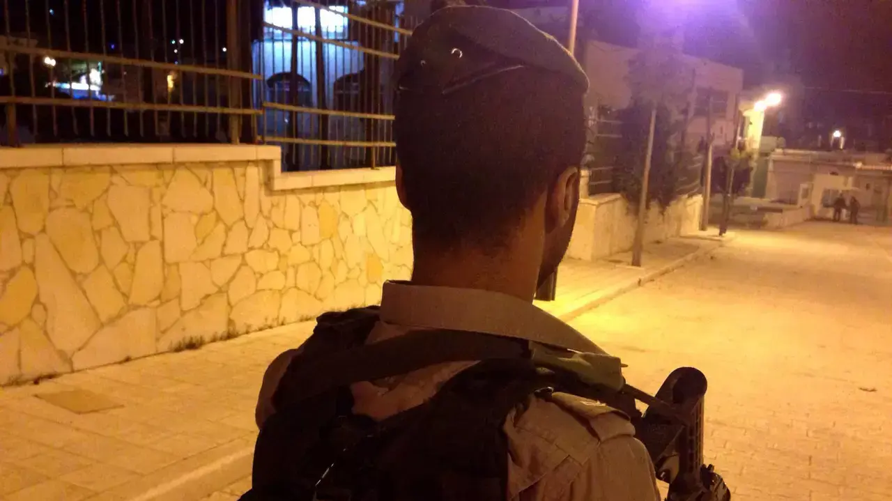 רס"ר ג' שחיסל את המחבל שדקר שוטר במערת המכפלה, אפריל 2015 רס"ר ג' שחיסל את המחבל שדקר שוטר במערת המכפלה, אפריל 2015