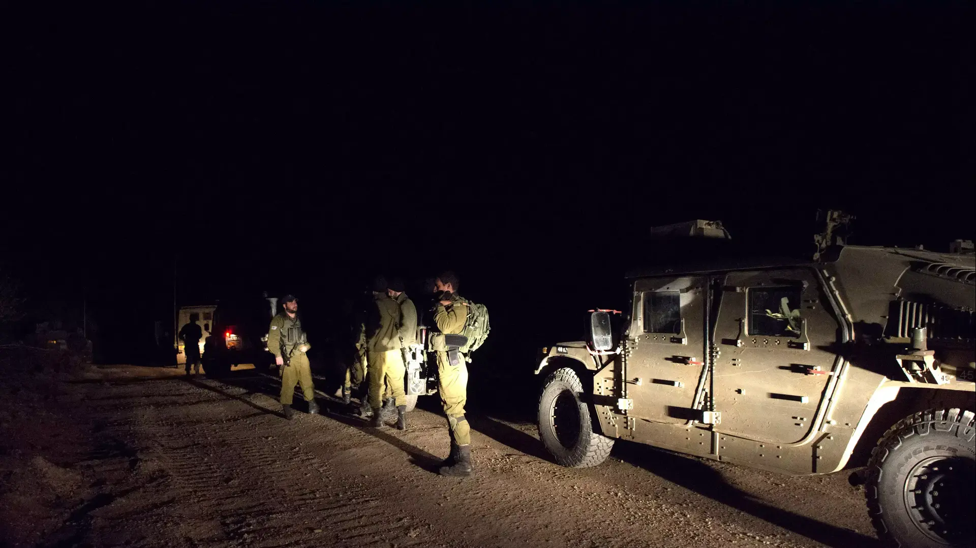 אזור גדר הגבול עם סוריה שבו הונח מטען חבלה אזור גדר הגבול עם סוריה שבו הונח מטען חבלה