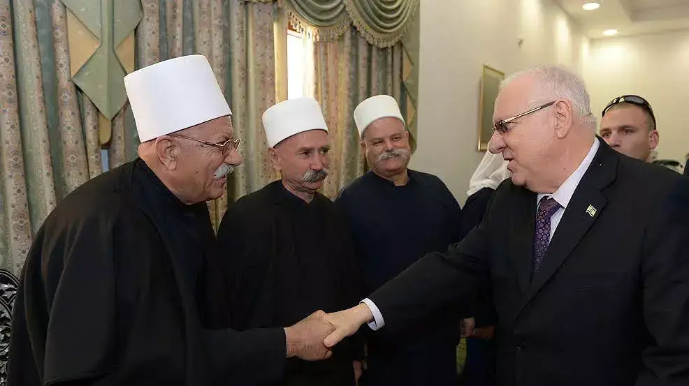 נשיא המדינה ביקר בקבר יתרו לרגל חג נבי שועייב, אפריל 2015 נשיא המדינה ביקר בקבר יתרו לרגל חג נבי שועייב, אפריל 2015