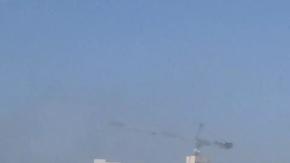 ערפל בנתניה, אפריל 2015