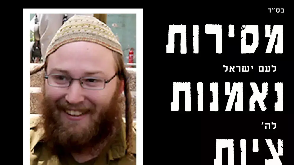 מודעות בעניין החייל אלעד סלע, אפריל 2015  