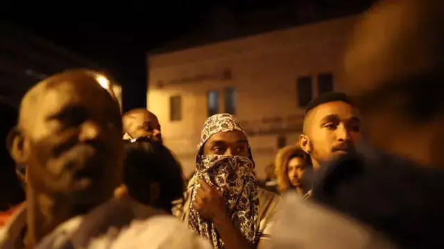 הפגנת בני העדה האתיופית נגד אלימות משטרה, אפריל 2015 הפגנת בני העדה האתיופית נגד אלימות משטרה, אפריל 2015