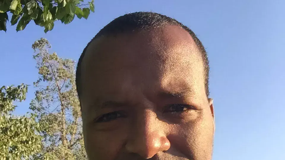 יאיו אברהם, פעיל הקהילה האתיופית שנפצע בהפגנה בירושלים, מאי 2015 יאיו אברהם, פעיל הקהילה האתיופית שנפצע בהפגנה בירושלים, מאי 2015