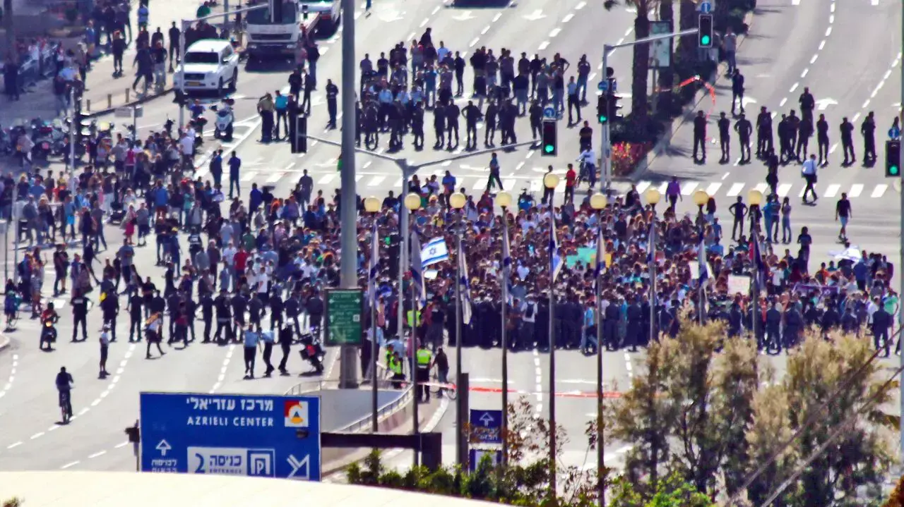 מחאת יוצאי אתיופיה, תל אביב, 03.05.2015 מחאת יוצאי אתיופיה, תל אביב, 03.05.2015