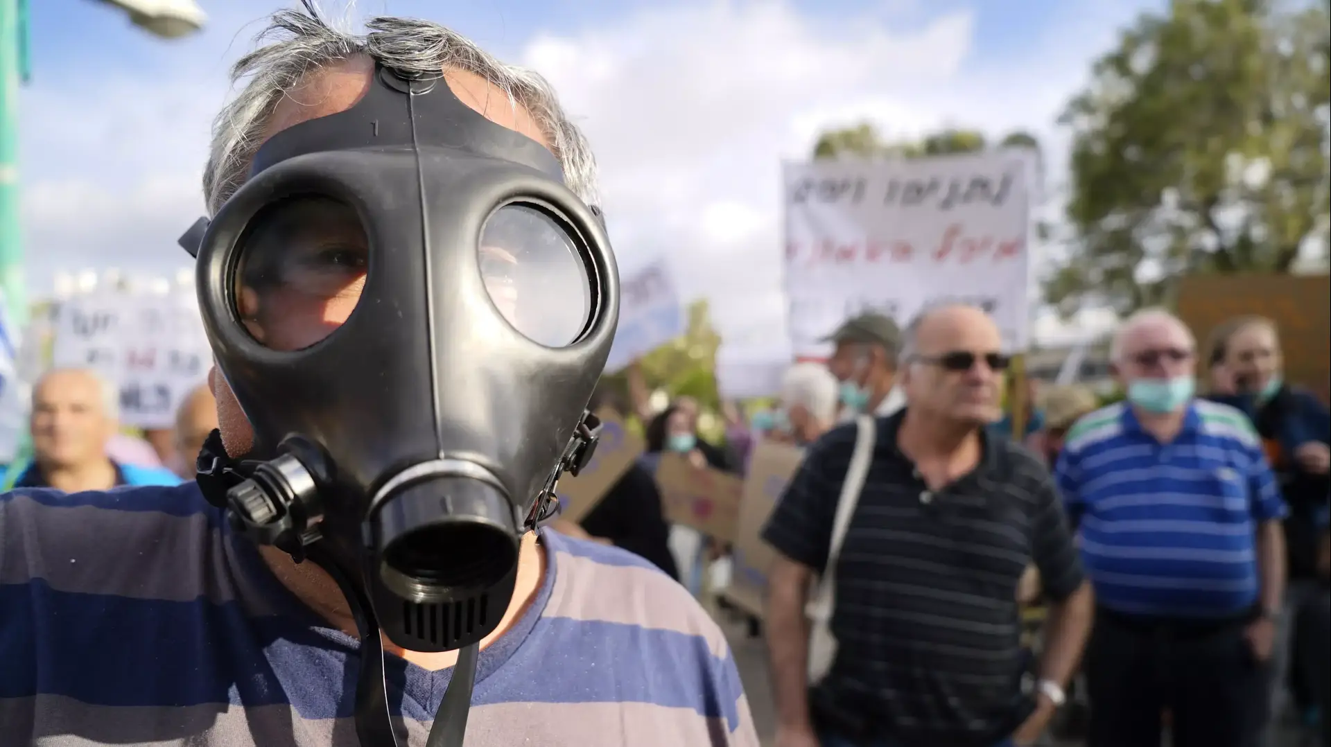 הפגנה נגד המפעלים המזהמים, חיפה, 03.05.2015 הפגנה נגד המפעלים המזהמים, חיפה, 03.05.2015