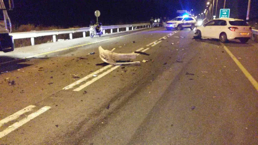 תאונת פגע וברח בצומת מגידו, אפריל 2015
