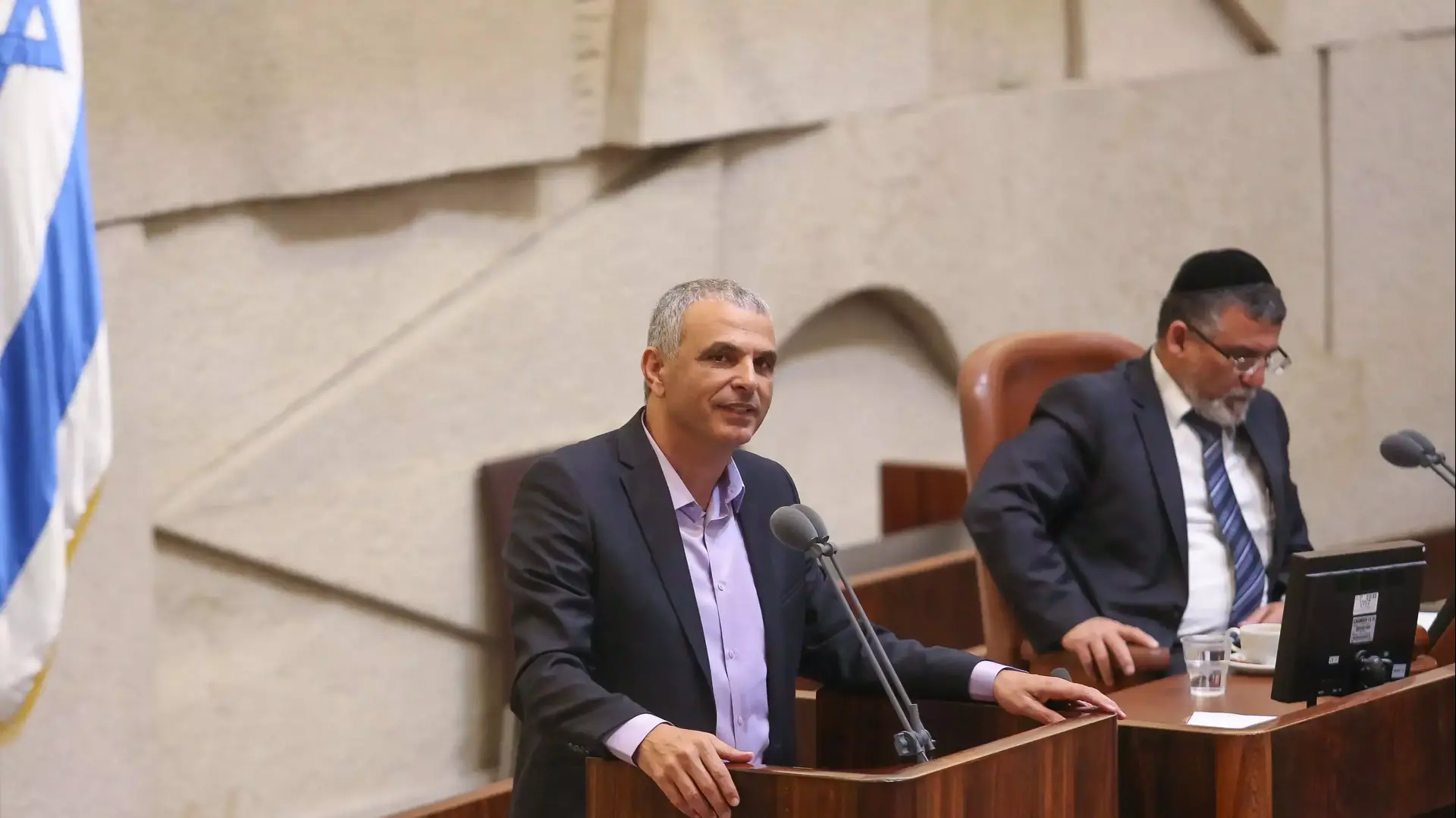 משה כחלון, חידוש פתיחת מושב הכנסת, אפריל 2015 משה כחלון, חידוש פתיחת מושב הכנסת, אפריל 2015
