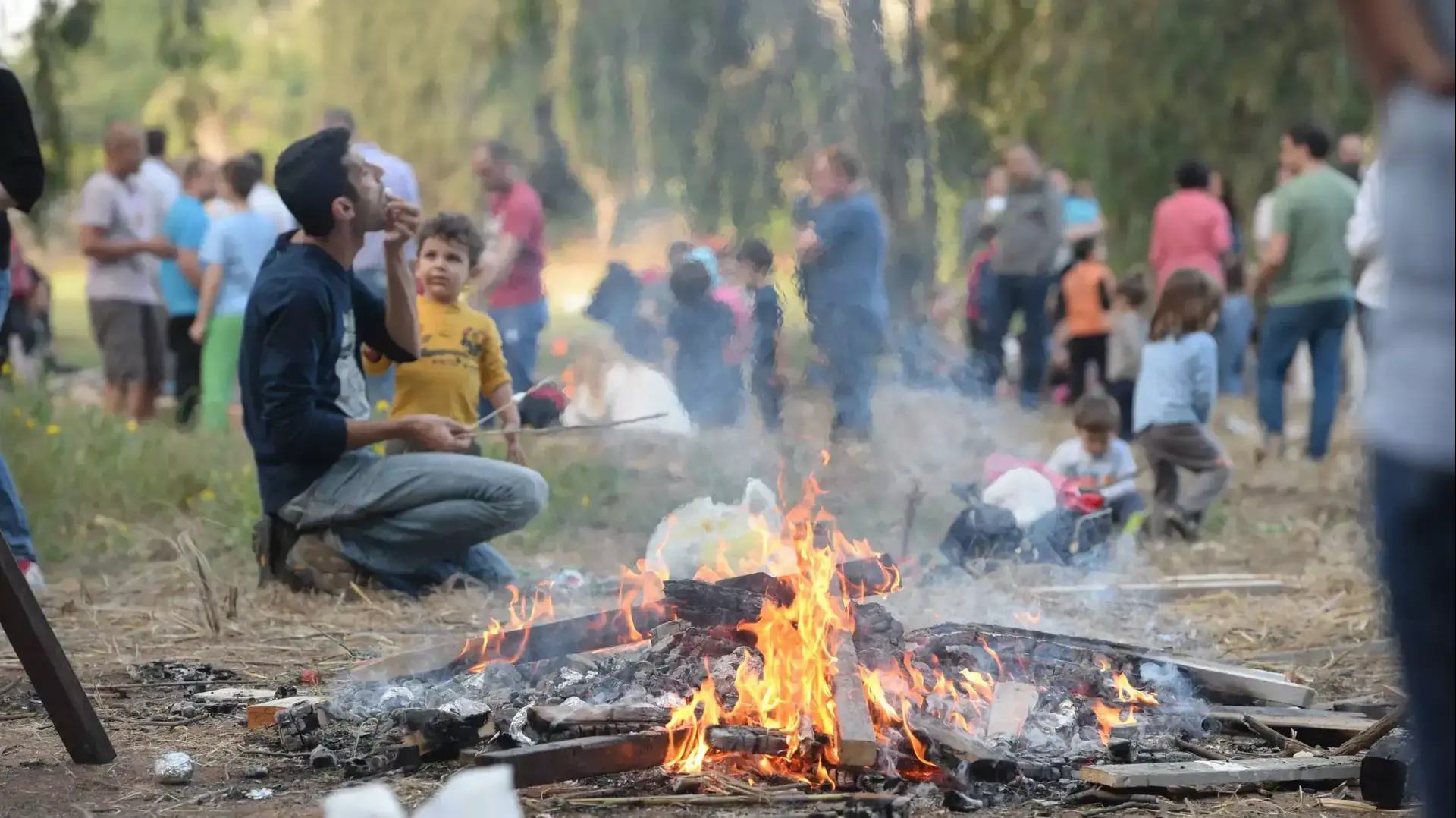 מדורות ל"ג בעומר, גן החרוזים, רמת גן מדורות ל"ג בעומר, גן החרוזים, רמת גן