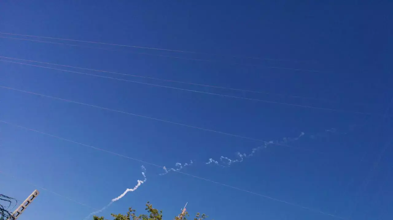 ניסוי שיגור של מערכת הנעה רקטית מבסיס במרכז הארץ