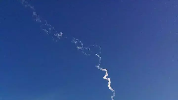 ניסוי שיגור של מערכת הנעה רקטית מבסיס במרכז הארץ