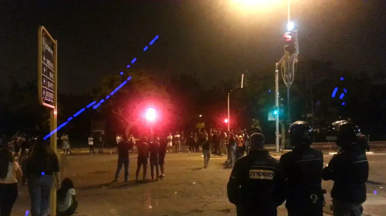 הפגנת יוצאי העדה האתיופית בראשון לציון 09 מאי 2015 הפגנת יוצאי העדה האתיופית בראשון לציון 09 מאי 2015