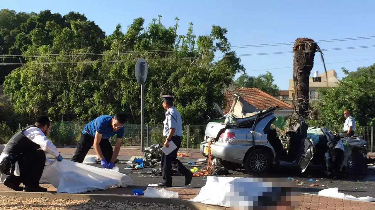 תאונה קטלנית בכביש 57 שבשרון, מאי 2015 תאונה קטלנית בכביש 57 שבשרון, מאי 2015