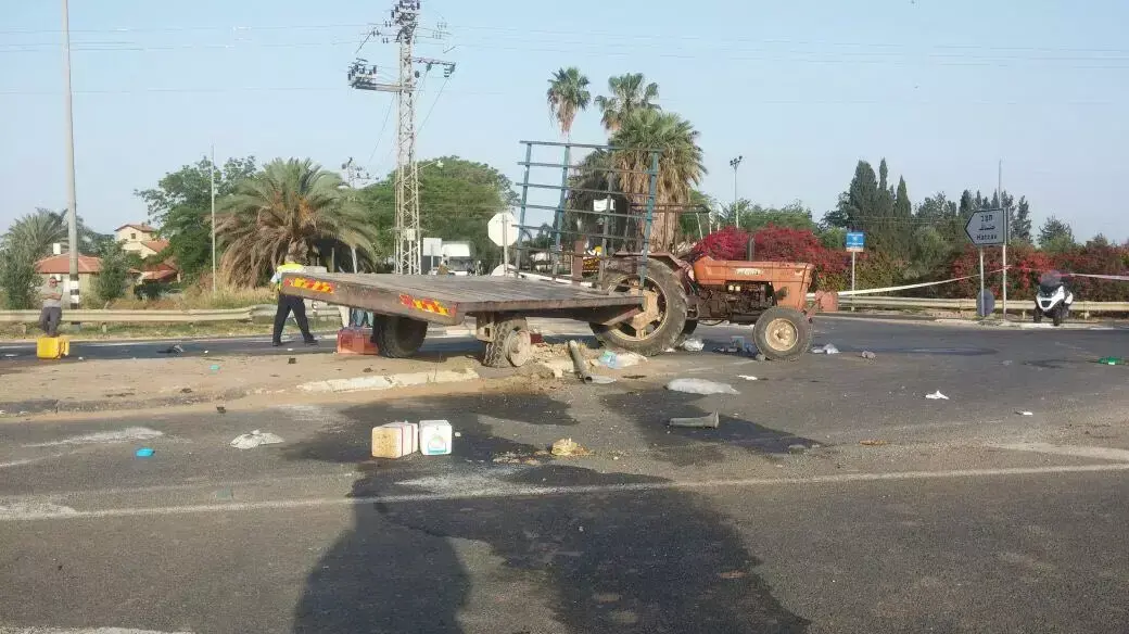 תאונת דרכים בצומת חצב בשפלה תאונת דרכים בצומת חצב בשפלה