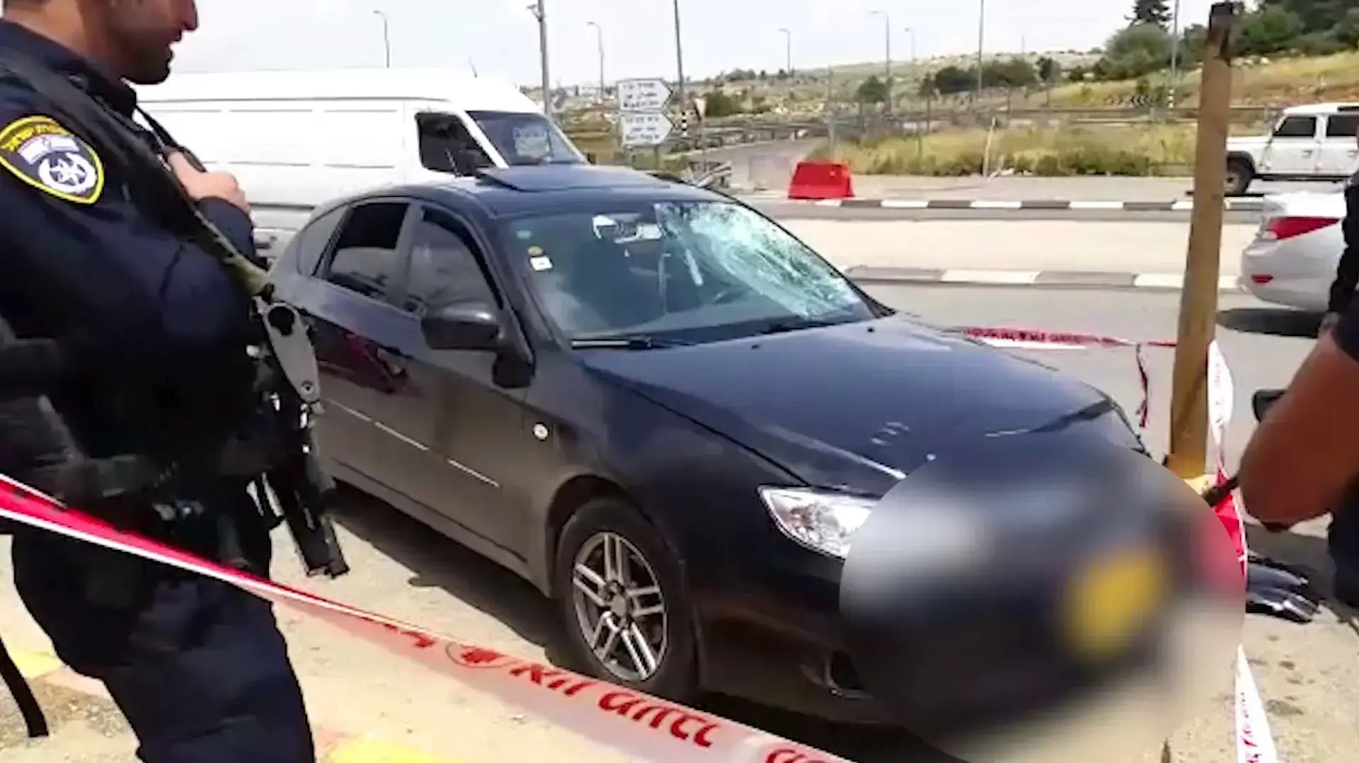 פיגוע דריסה בגוש עציון: שלושה נפצעו פיגוע דריסה בגוש עציון: שלושה נפצעו