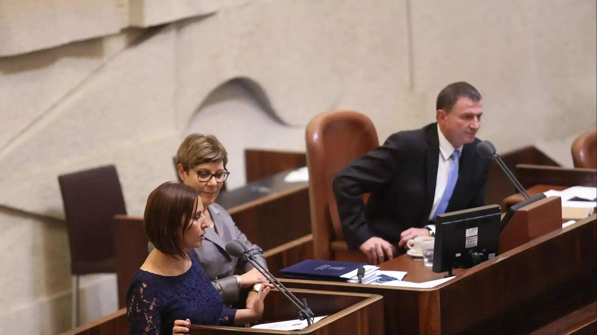 גילה גמליאל בהשבעת הממשלה ה-34, מאי 2015 גילה גמליאל בהשבעת הממשלה ה-34, מאי 2015