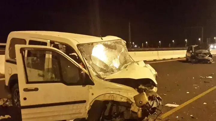 הרוג וארבעה פצועים בתאונת דרכים בכביש 7, ליד מחלף אשדוד