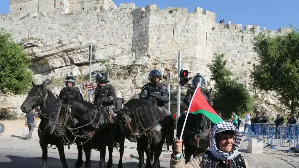 עימותים בין פלסטינים, יהודים ושוטרים באזור שער שכם בעיר ירושלים, במהלך אירועי יום ירושלים, מאי 2015 עימותים בין פלסטינים, יהודים ושוטרים באזור שער שכם בעיר ירושלים, במהלך אירועי יום ירושלים, מאי 2015