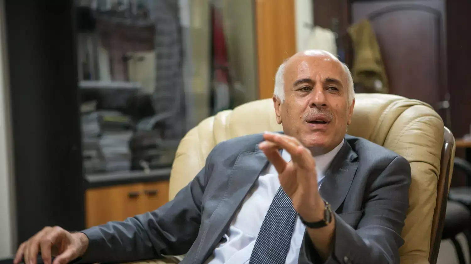 ג'יבריל רג'וב, יו"ר ההתאחדות הכדורגל הפלסטינית מאי 2015 ג'יבריל רג'וב, יו"ר ההתאחדות הכדורגל הפלסטינית מאי 2015