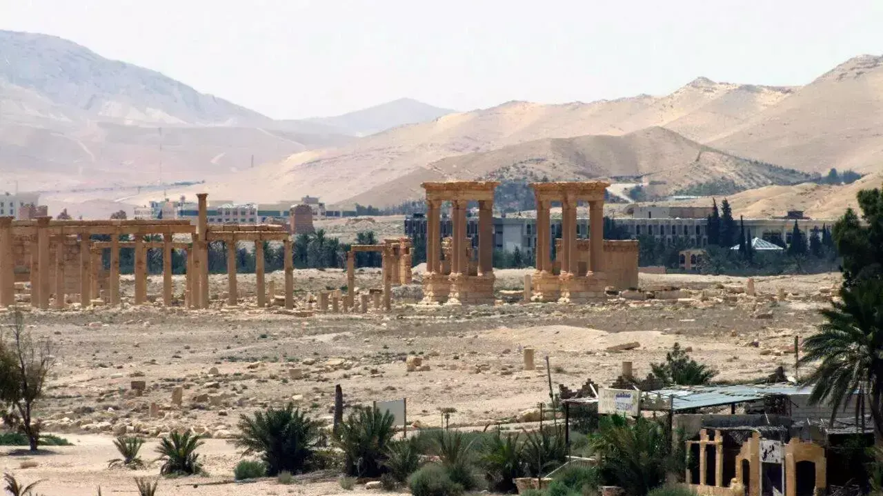 העיר העתיקה תדמור שבסוריה העיר העתיקה תדמור שבסוריה