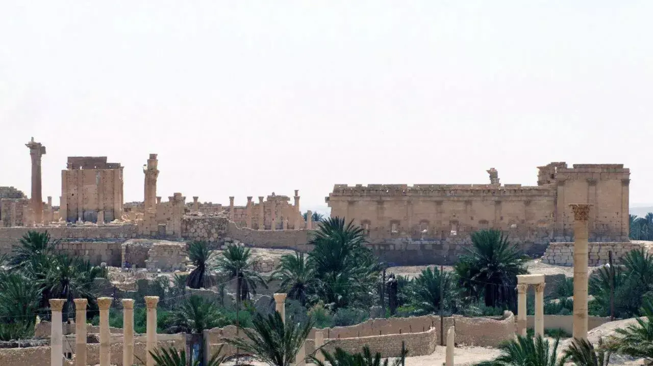העיר העתיקה תדמור שבסוריה העיר העתיקה תדמור שבסוריה