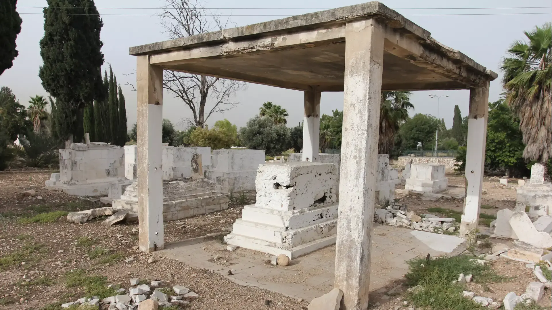 בית הקברות המוסלמי בנשר, מאי 2015 בית הקברות המוסלמי בנשר, מאי 2015