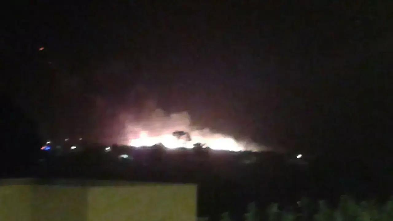 שריפה במושב רוגלית ליד בית שמש, 27 במאי 2015