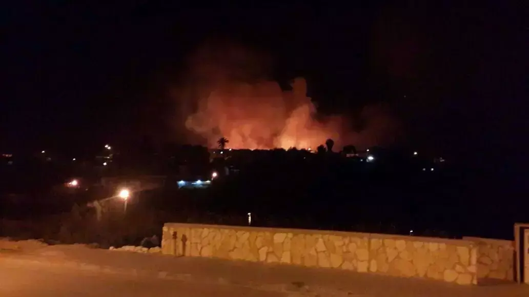 שריפה במושב רוגלית ליד בית שמש, 27 במאי 2015 שריפה במושב רוגלית ליד בית שמש, 27 במאי 2015