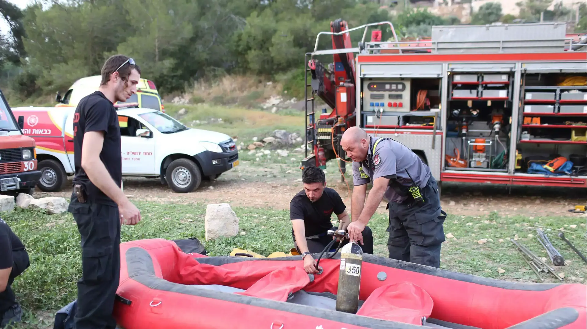חיפוש אחר נעדר במאגר בית זית, 28 במאי 2015 חיפוש אחר נעדר במאגר בית זית, 28 במאי 2015