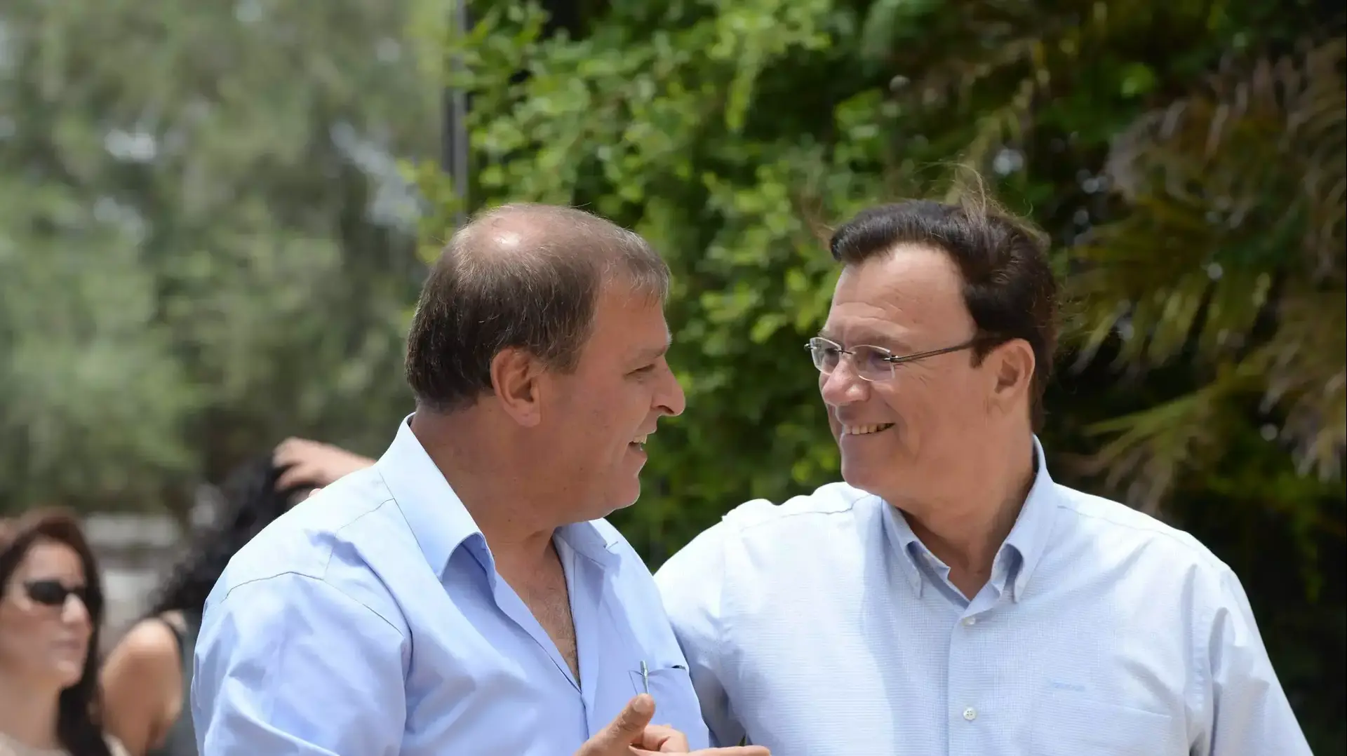 אפי שטנצלר, יו"ר קקל מימין בבריתה של הנכדה של חיים כץ אפי שטנצלר, יו"ר קקל מימין בבריתה של הנכדה של חיים כץ