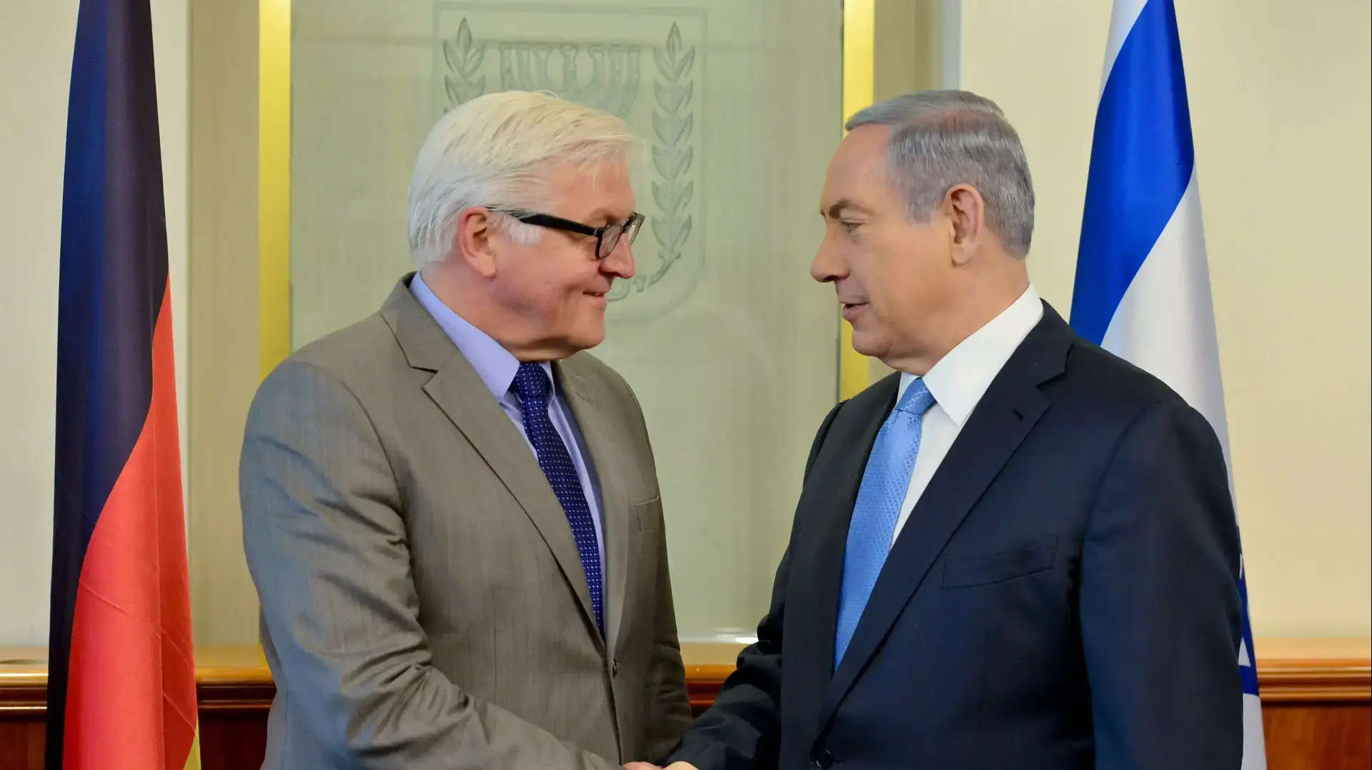 ראש הממשלה בנימין נתניהו נפגש עם שר החוץ הגרמני פרנק-ולטר שטיינמאייר, מאי 2015 ראש הממשלה בנימין נתניהו נפגש עם שר החוץ הגרמני פרנק-ולטר שטיינמאייר, מאי 2015