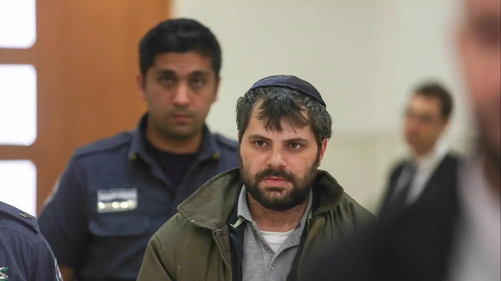 הנאשם ברצח מוחמד אבו חדיר, יוסף חיים בן דוד, בבית המשפט החוזי בירושלים, יוני 2015 הנאשם ברצח מוחמד אבו חדיר, יוסף חיים בן דוד, בבית המשפט החוזי בירושלים, יוני 2015