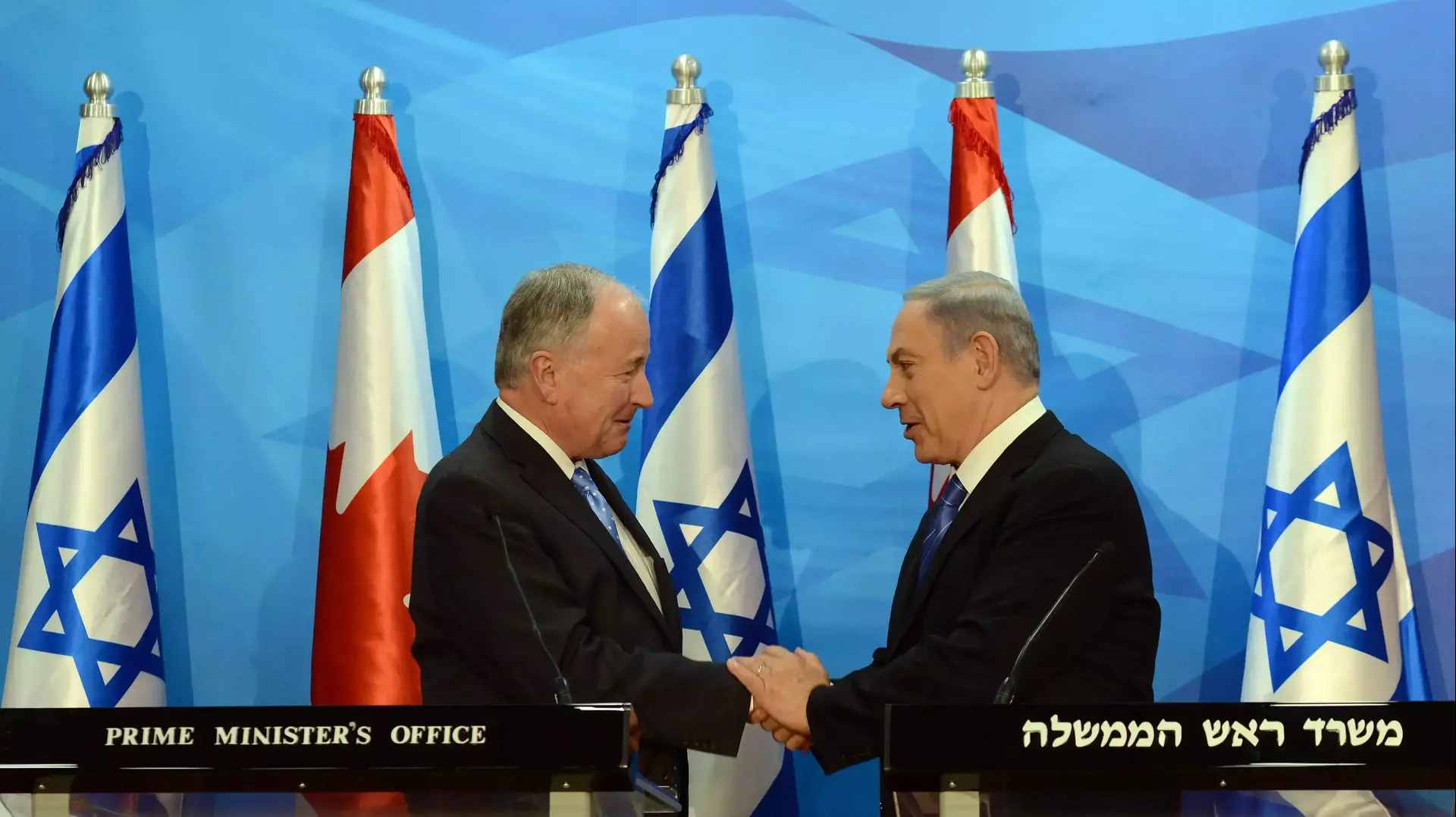 פגישה ראש הממשלה בנימין נתניהו עם שר חוץ קנדה רוברט ניקולסון, מאי 2015 פגישה ראש הממשלה בנימין נתניהו עם שר חוץ קנדה רוברט ניקולסון, מאי 2015