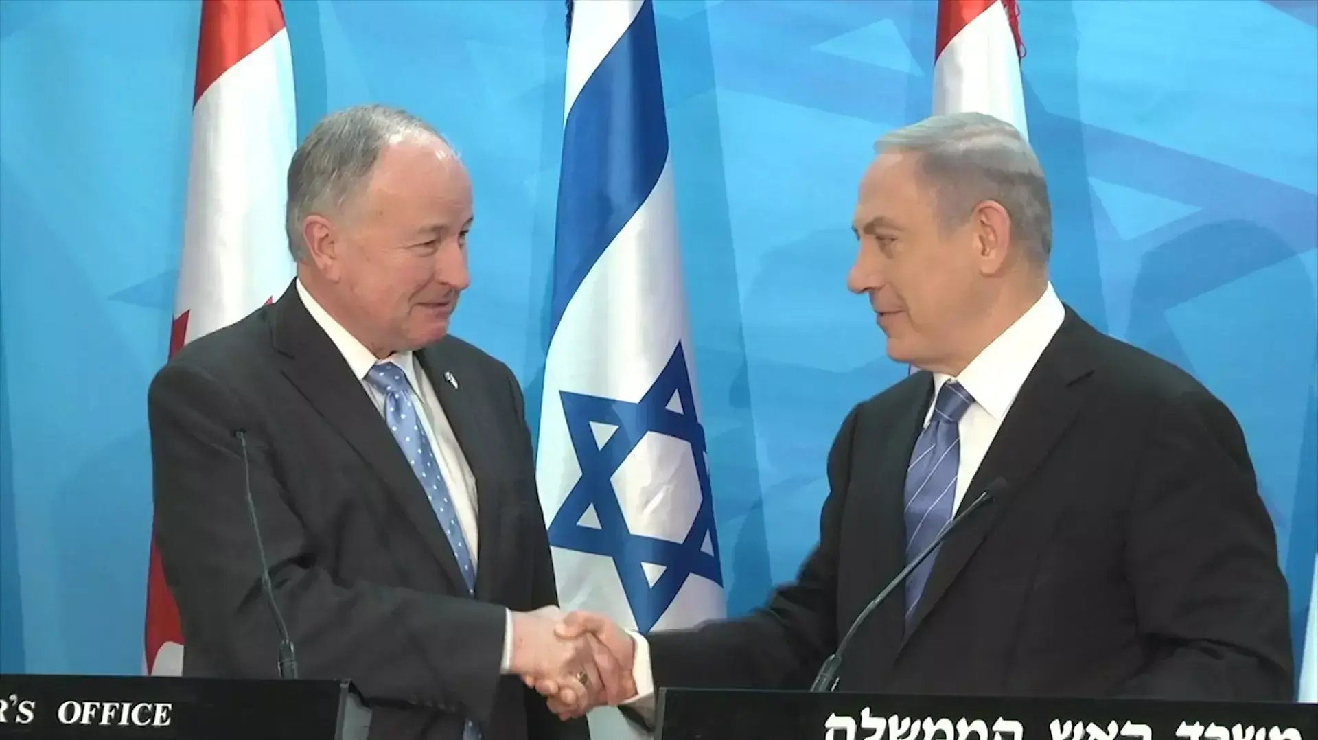 נתניהו: "אין לנו ידידה טובה יותר מקנדה"