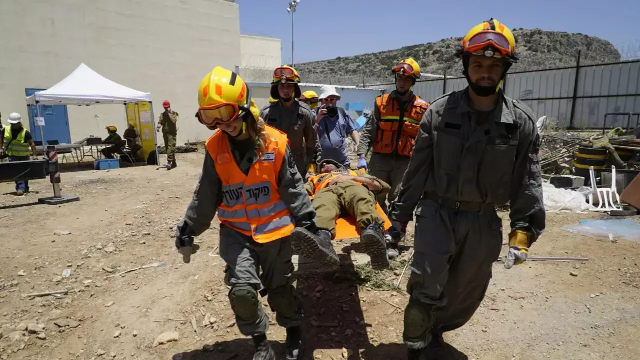תרגיל פינוי בכלא כרמל, יוני 2015