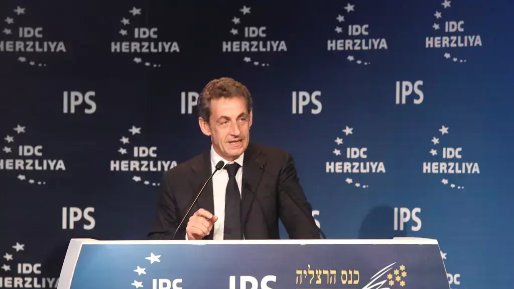 סרקוזי בכנס הרצליה בבינתחומי: "החרם על ישראל לא מקובל ולא חוקי"