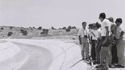 המוביל הארצי סמוך להקמתו , 1964 המוביל הארצי סמוך להקמתו , 1964