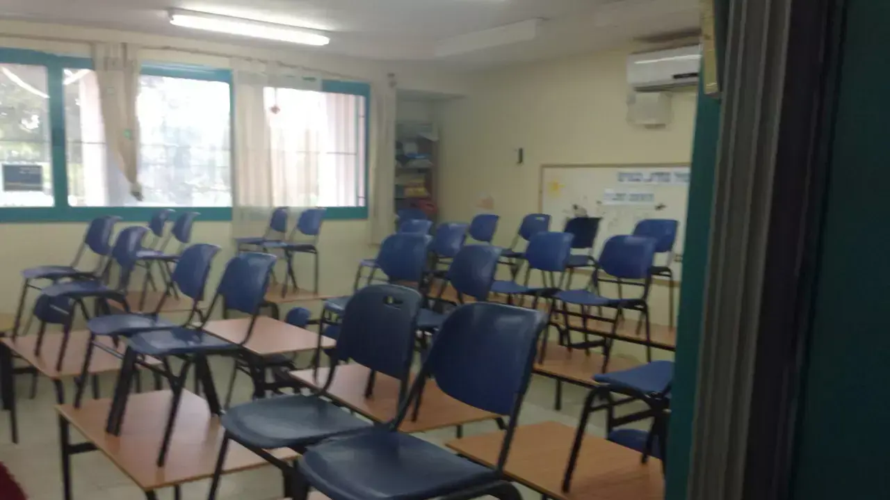 כיתה ריקה, בית ספר יסודי, רעננה כיתה ריקה, בית ספר יסודי, רעננה