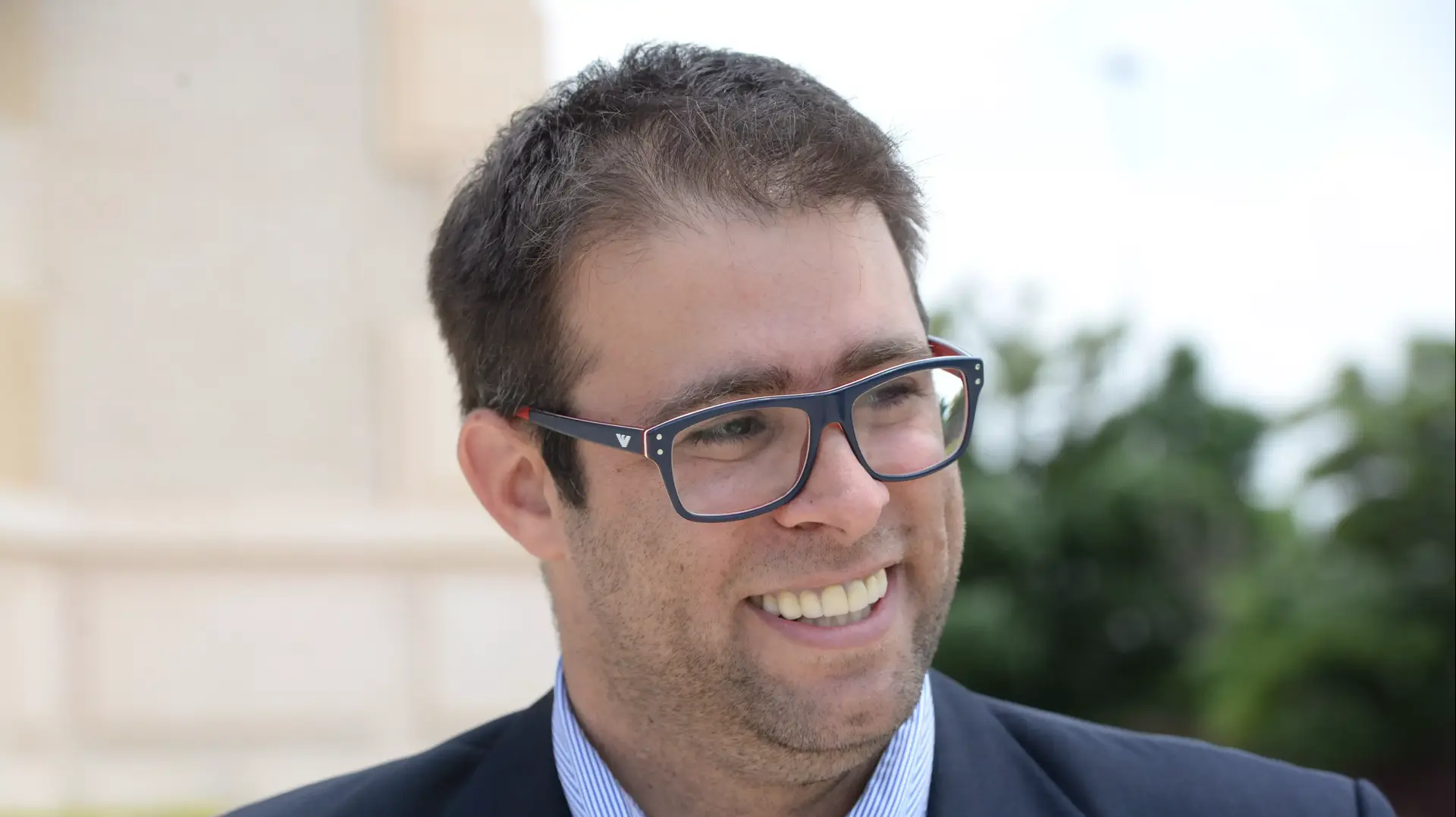 חבר  הכנסת אורן חזן, מתחם האווניו באיירפורט סיטי, מאי  2015